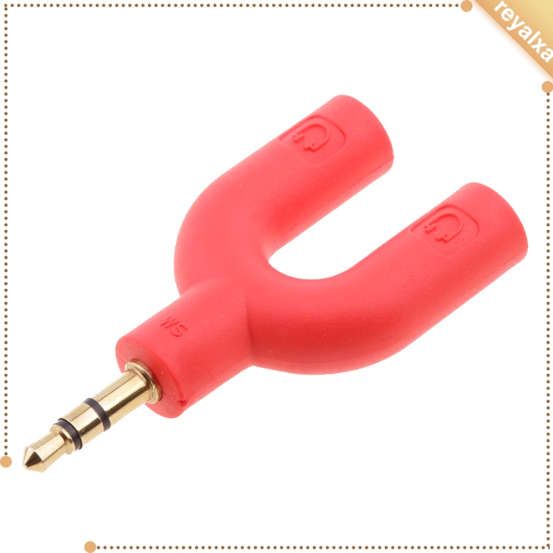Đầu chia jack cắm âm thanh hình chữ Y 3.5MM dành cho tai nghe điện thoại máy nghe nhạc MP3