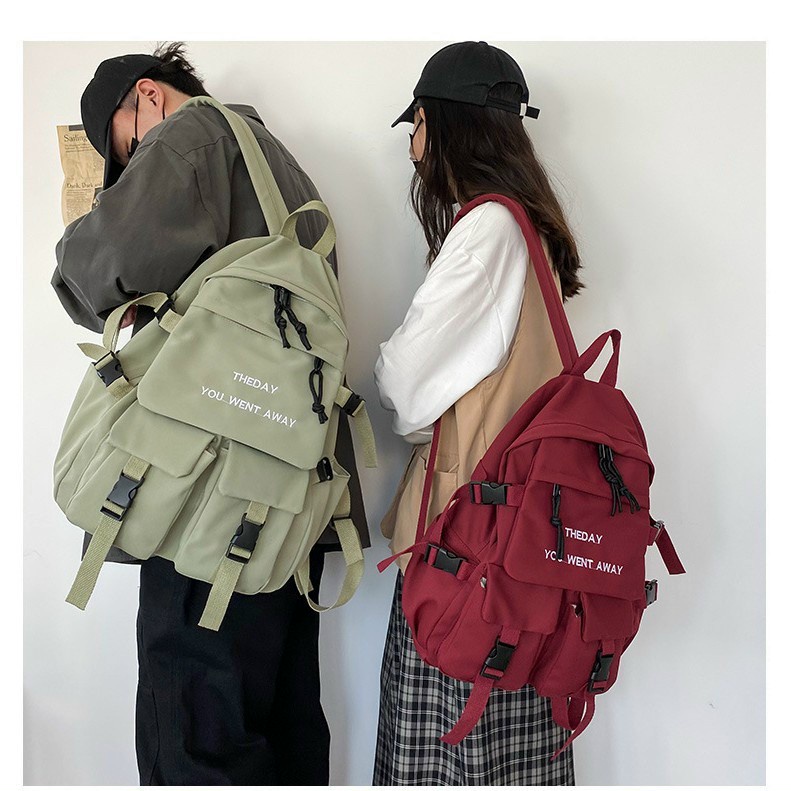 Balo đi học nam nữ du lịch thời trang, Balo nữ đẹp ulzzang cao cấp unisex đựng vừa laptop hàn quốc Wway114