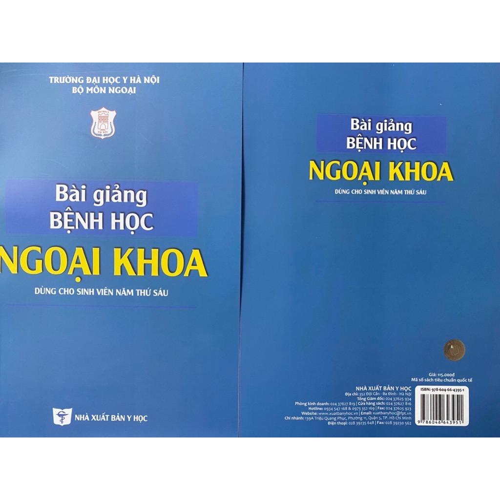 Sách Bài giảng bệnh học ngoại khoa 6