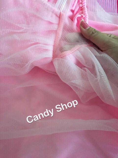 Đầm body dự tiệc trễ vai phối lưới + Ảnh thật | BigBuy360 - bigbuy360.vn