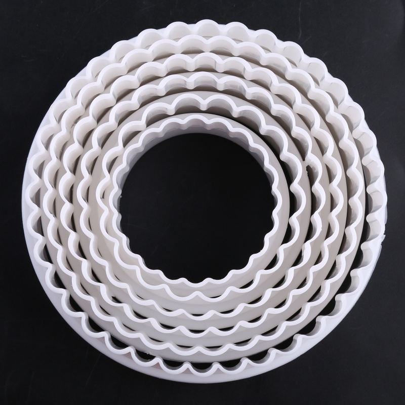 Bộ 6 Khuôn Cắt Bánh Quy Hình Tròn Nhiều Kích Cỡ Dễ Vệ Sinh