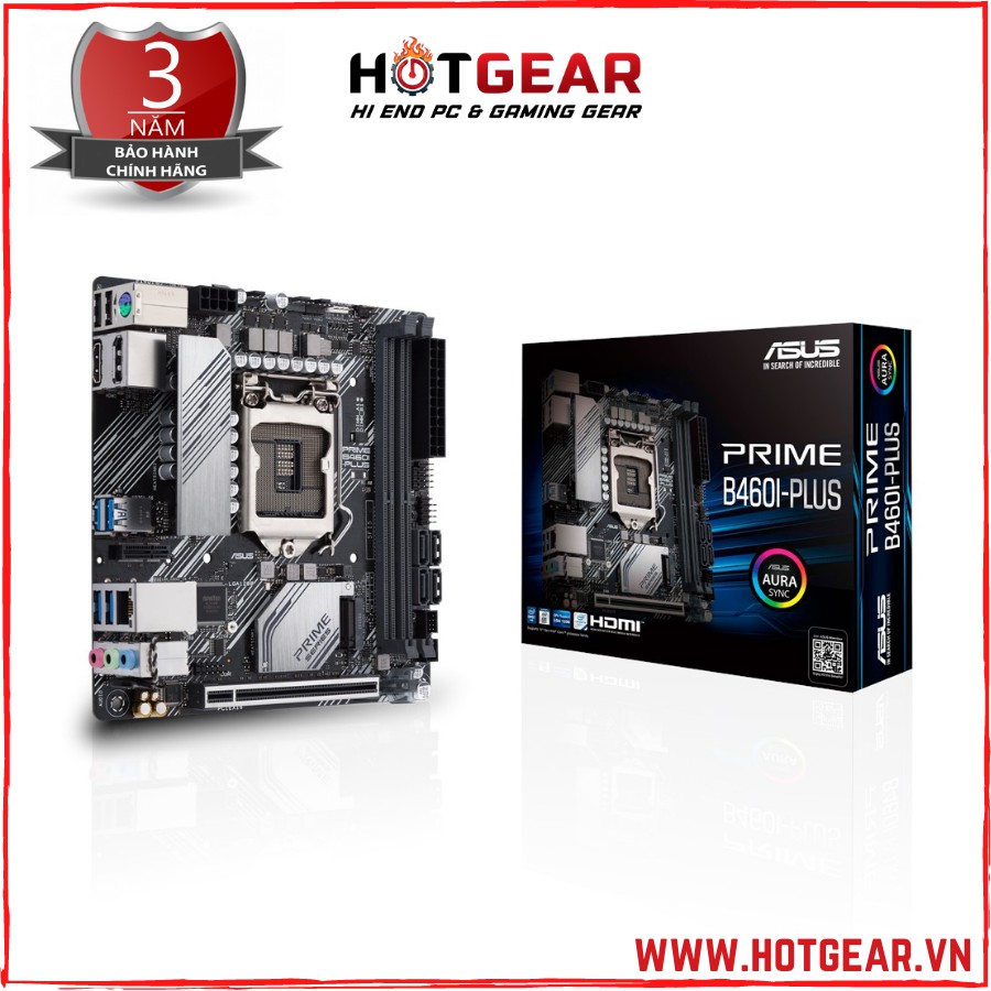  Bo mạch chủ Asus PRIME B460I-PLUS Mainboard ITX mới chính hãng