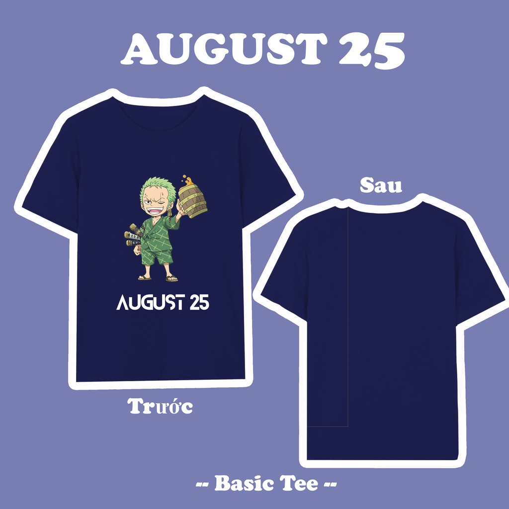 20kg-60kg | Áo thun form rộng tay lỡ cho bé Trai Zoro One piece Vua hải tặc