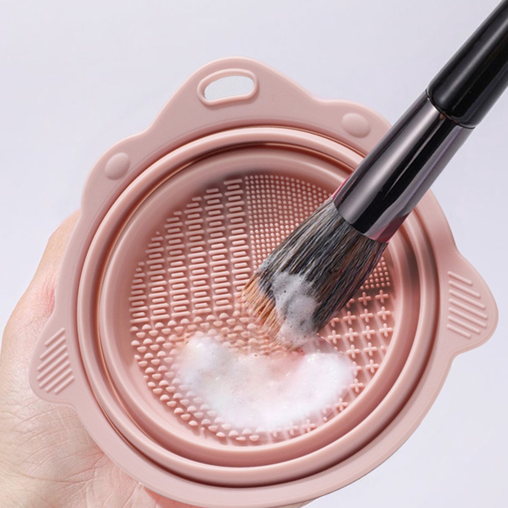 Tô Rửa Cọ Trang Điểm Chuyên Nghiệp Đa Năng Chống Rò Rỉ