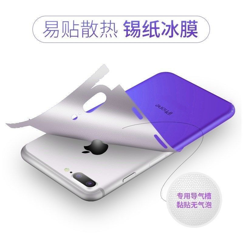 Apple Miếng Dán Bảo Vệ Toàn Diện Đổi Màu Độc Đáo Cho Iphone 6s 6plus 7 7p