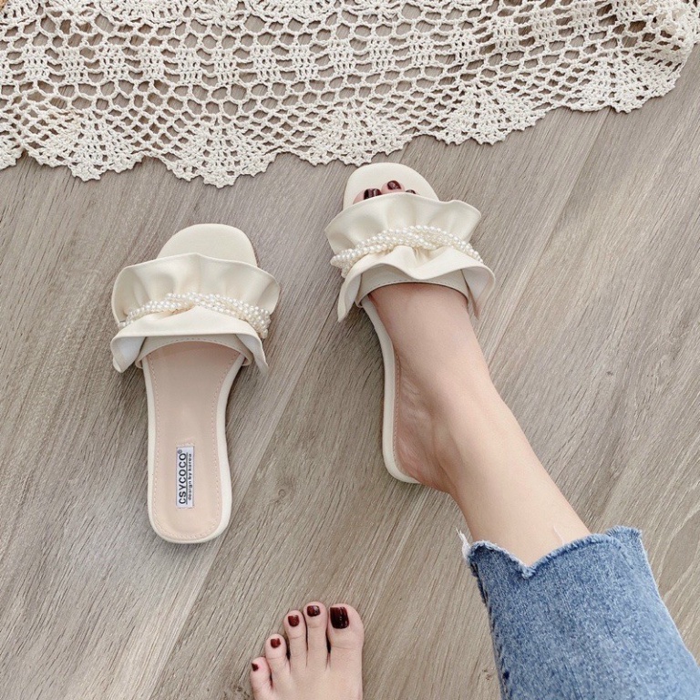 Dép bèo ngọc cực sang chảnh - kèm clip MP88