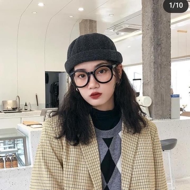 Gọng kính tròn to loại gọng dày hot tiktok | BigBuy360 - bigbuy360.vn