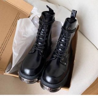 (SẴN - LÙI 1 SIZE) Boots ulzzang M101 đế đinh sắt