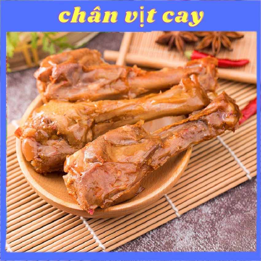 Đùi vịt cay❤️Đùi cay đặc sản hồ nam loại 38gam siêu rẻ- ăn vặt trung quốc siêu ngon
