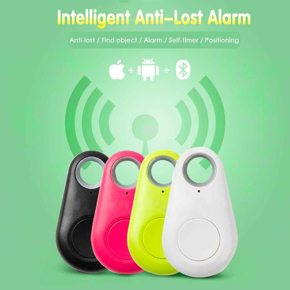 Móc khóa thiết bị định vị GPS mini thông minh chống lạc dành cho thú cưng