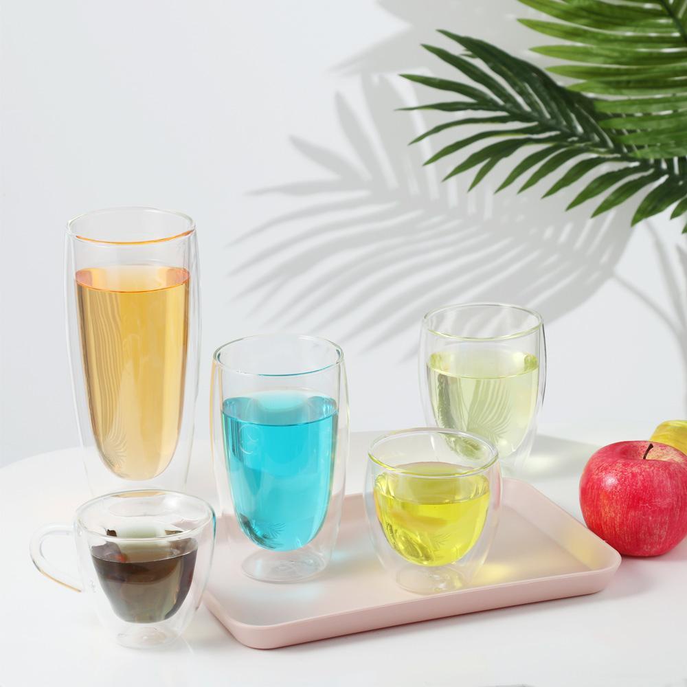 PISTA Cốc Uống Cà Phê Hai Lớp Cách Nhiệt Tiện Lợi