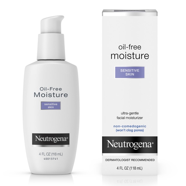 KEM DƯỠNG DA MẶT Neutrogena Oil-Free Daily Sensitive Skin Face Moisturizer