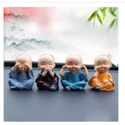 BỘ TƯỢNG 4 KHÔNG/ KHÔNG NGHE-KHÔNG NÓI-KHÔNG NHÌN-KHÔNG LÀM.