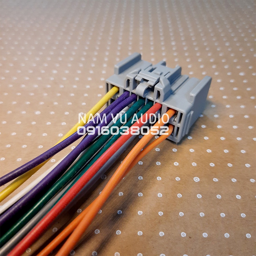 Jack Loa Nguồn 14 pin cho đầu CD Ford Fiesta, Chevrolet, Volvo