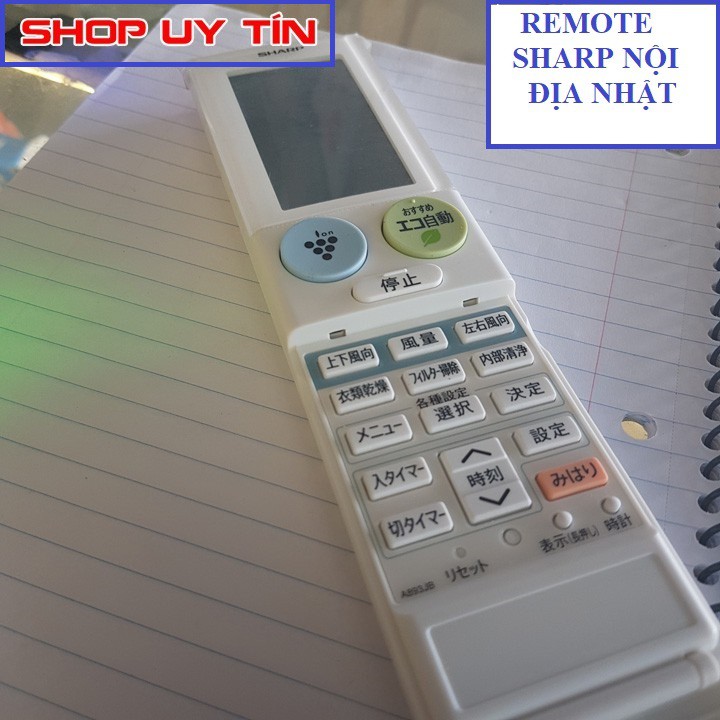 Điều khiển điều hòa SHAPR - REMOTE máy lạnh Sharp A943JB BẢO HÀNH MỚI VÀ TẶNG PIN