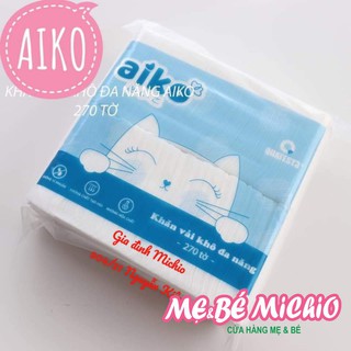 KHĂN VẢI KHÔ ĐA NĂNG AIKO 270 TỜ/TÚI