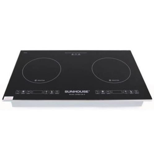Bếp đôi điện từ SUNHOUSE SHB9108-S