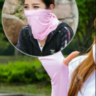 Bộ Găng tay khăn che mặt