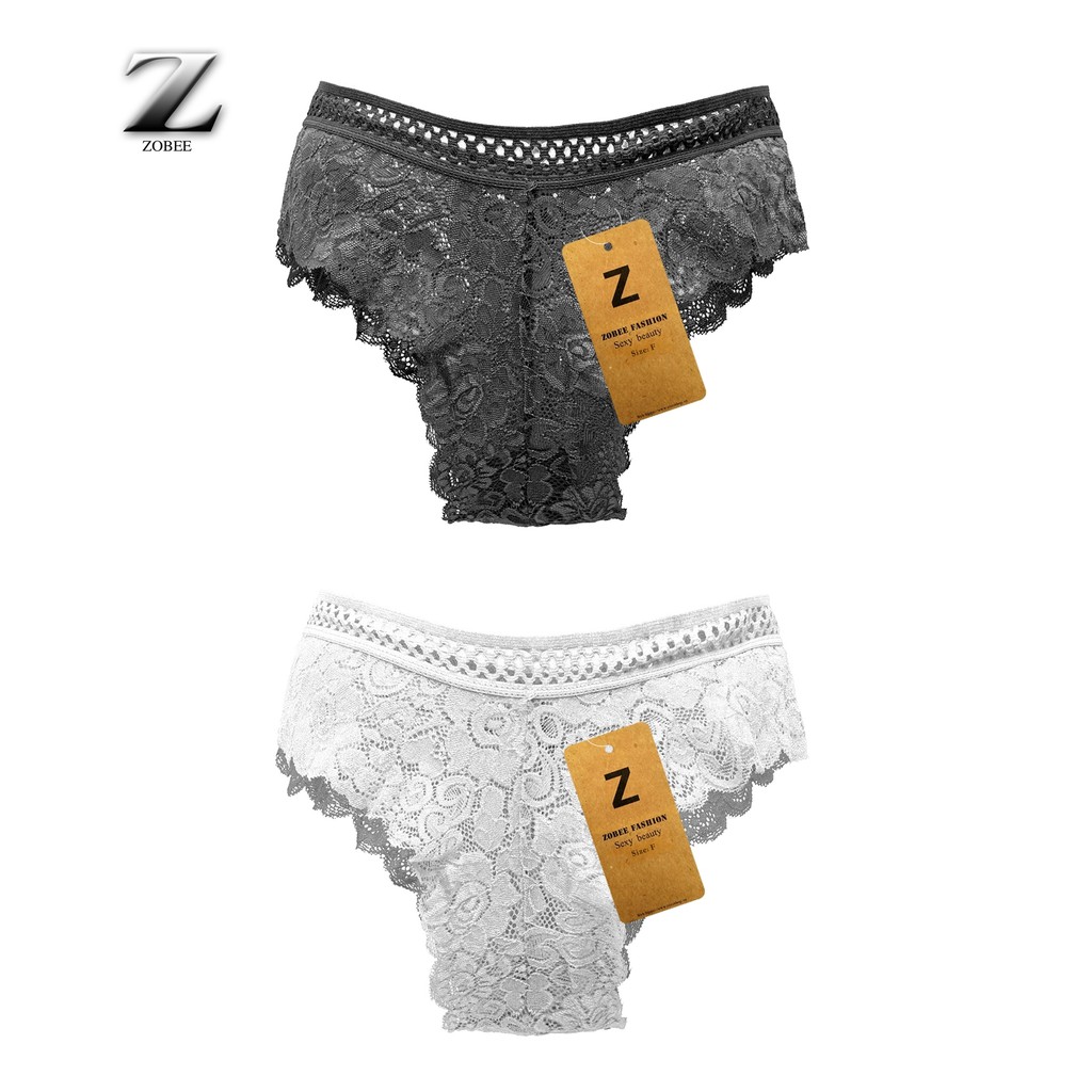 ZOBEE Combo 2 quần lót ren Hoa hồng quyến rũ QL8240B | BigBuy360 - bigbuy360.vn