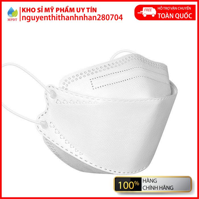 Khẩu trang KF94 hàng 4 lớp túi 10 chiếc, khẩu trang chống bui siêu mịn KF94