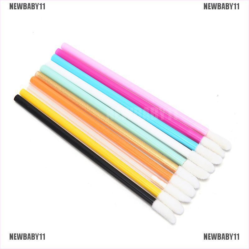 [Hàng mới về] Set 50 cọ trang điểm môi dùng một lần tiện lợi