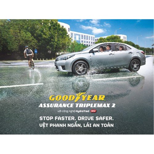 Lốp xe Goodyear 215/55R17 Triplemax 2