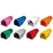 ĐẦU BỌC UTP CAT 6 PUDI- Đỏ, vàng, xanh dương (100 đầu/bịch)