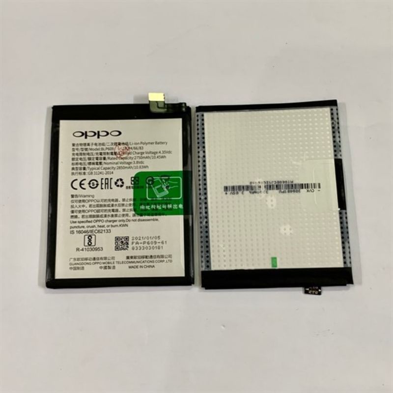 Pin Oppo F1 Plus BLP609 dung lượng 2750mAh xịn - Bảo hành 6 tháng