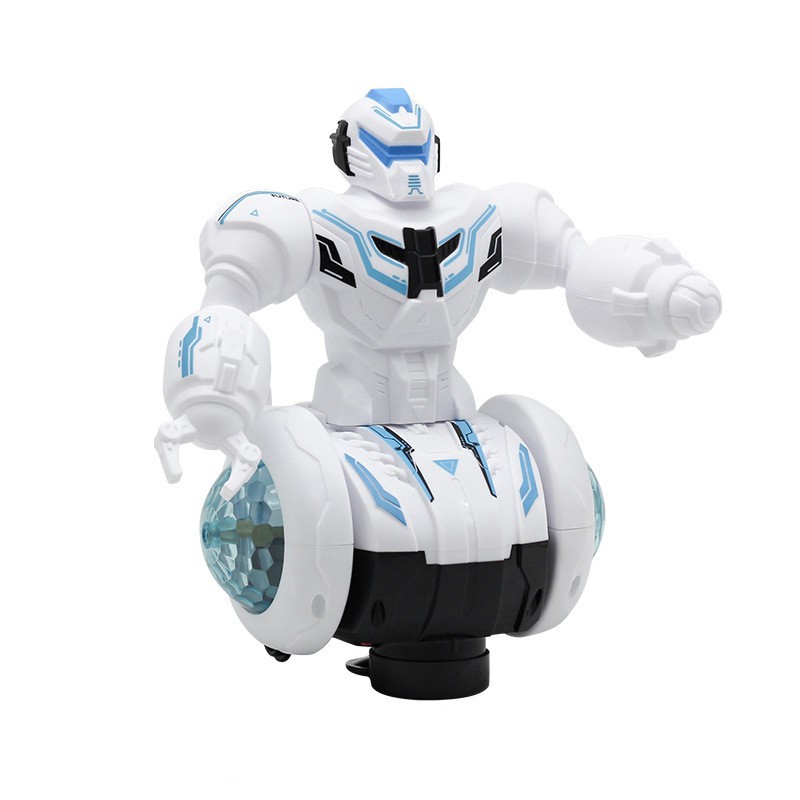 Xe Robot Cân Bằng Xoay Đa Năng + Đèn Nhạc Vui Nhộn Cao Cấp