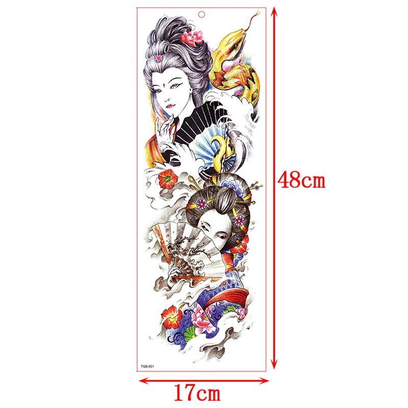 Hình Xăm Dán Tạm Thời Hình 3d Chống Nước Cho Nam