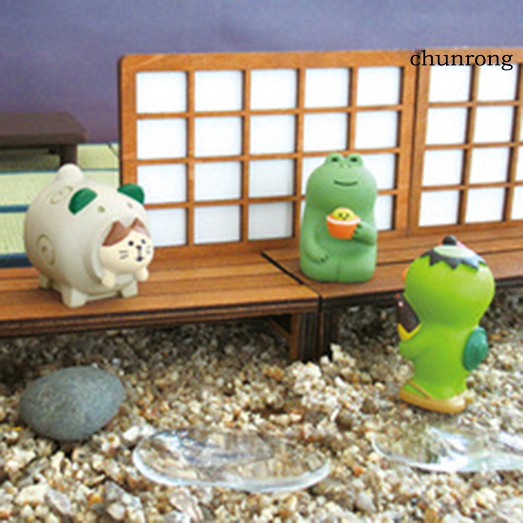 Cr Mô Hình Động Vật Mini Bằng Nhựa Resin Chống Phai Màu Trang Trí Nhà Cửa