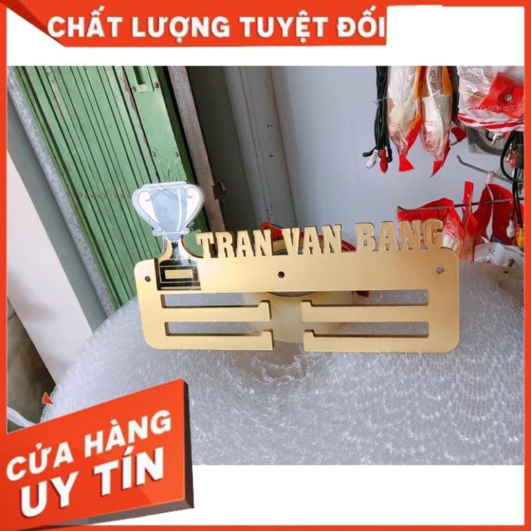 Giá treo huy chương, giá trưng bày cúp lưu niệm bằng Mica cao cấp, acrylic holder