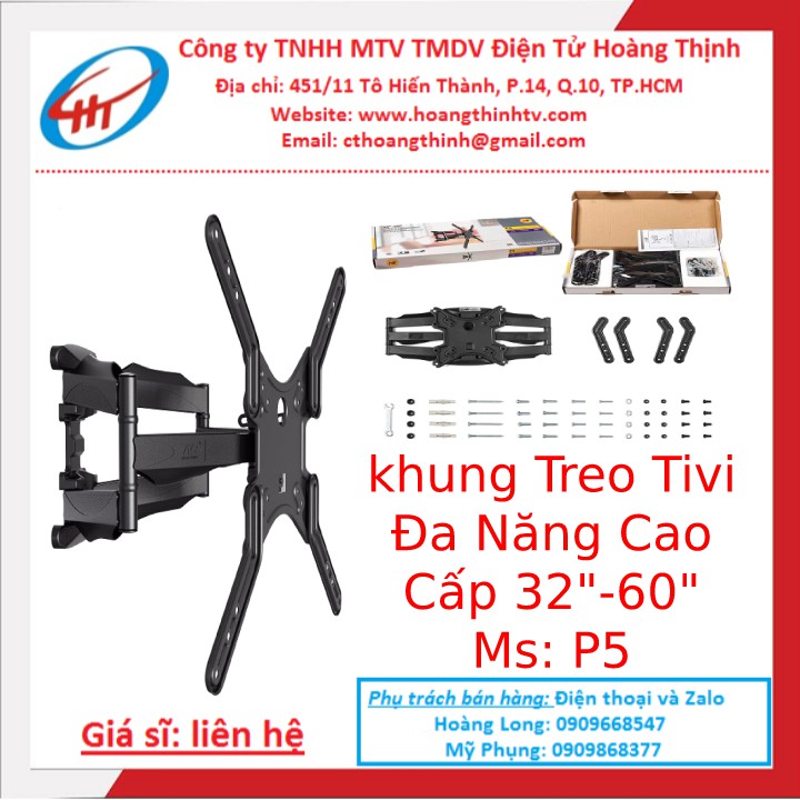 Khung Treo Tivi Đa Năng Cao Cấp | P5 | 32in-60in - P5/3260