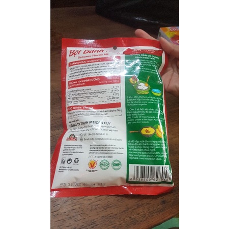 ( Bột Bánh Xèo Cốt Dừa MElZAN 400g