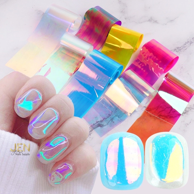 Giấy thuỷ tinh nail-giấy bóng kính