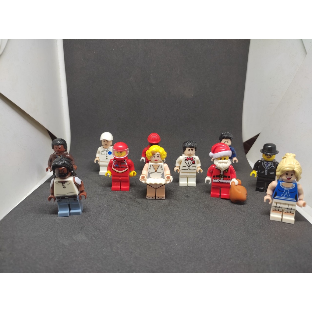 COMBO 5 nhân vật CITY Non Lego Minifigures ( Hàng 2HAND )