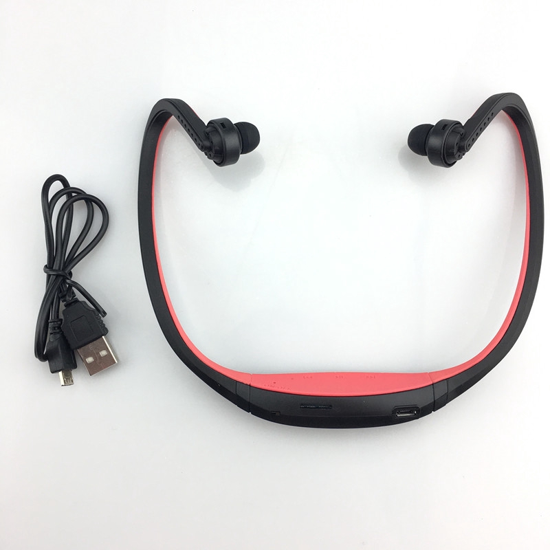S9 Wireless Bluetooth Headset Sport Bluetooth Headset Support TF / SD Memory Card For iPhone Huawei XiaoMi Phone