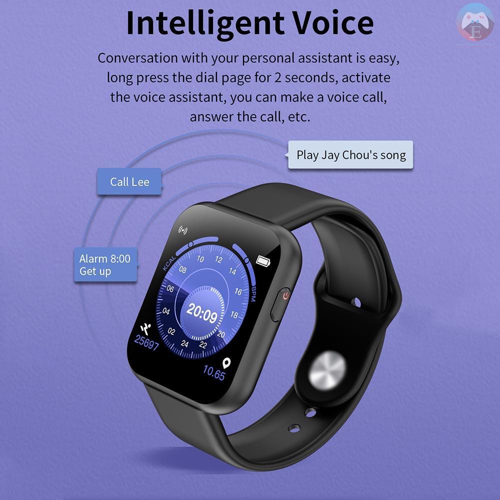 Đồng Hồ Thông Minh Elec X6Plus Màn Hình Cảm Ứng Theo Dõi Nhịp Tim Và Phụ Kiện