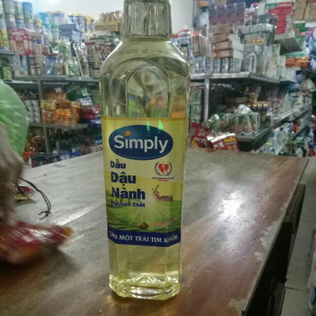 Dầu đậu nành Simply 1L