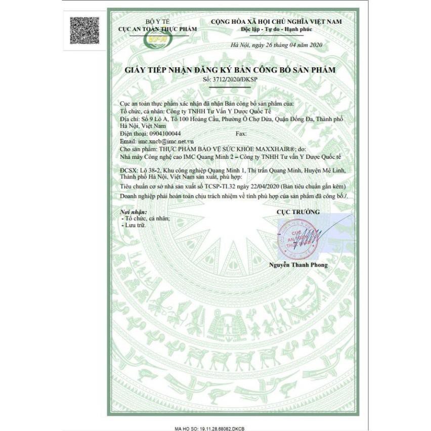 Maxxhair cung cấp dưỡng chất phục hồi tóc - FREESHIP 99k | BigBuy360 - bigbuy360.vn