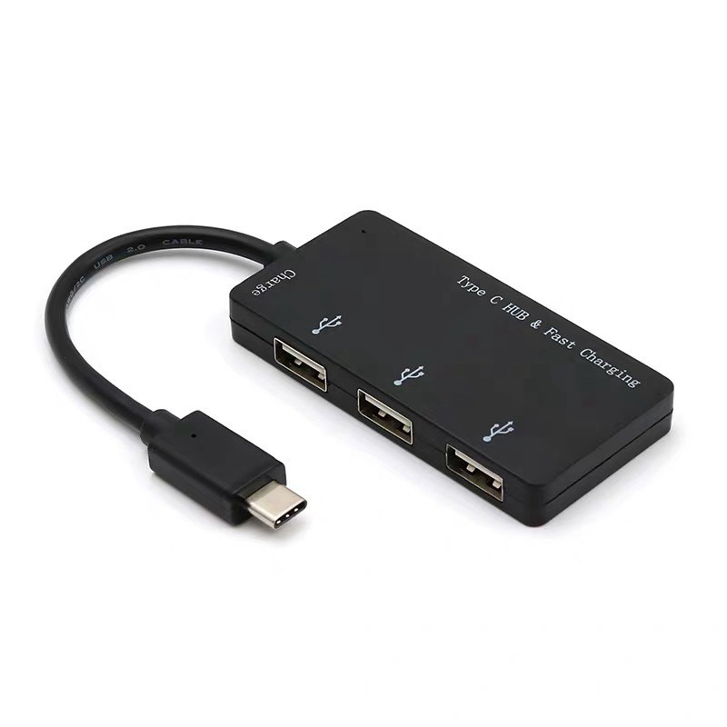 Bộ Chia 3 Cổng Usb-C Sang Usb 2.0 Cho Laptop Tablet Macbook Pro