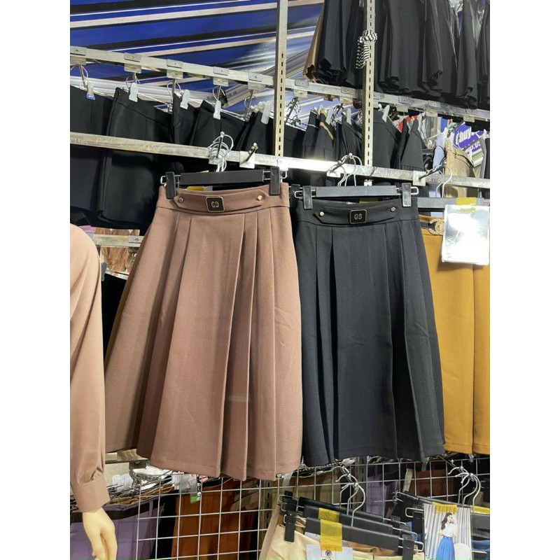 Chân váy xòe ly công sở _ có túi _hàng đẹp | BigBuy360 - bigbuy360.vn