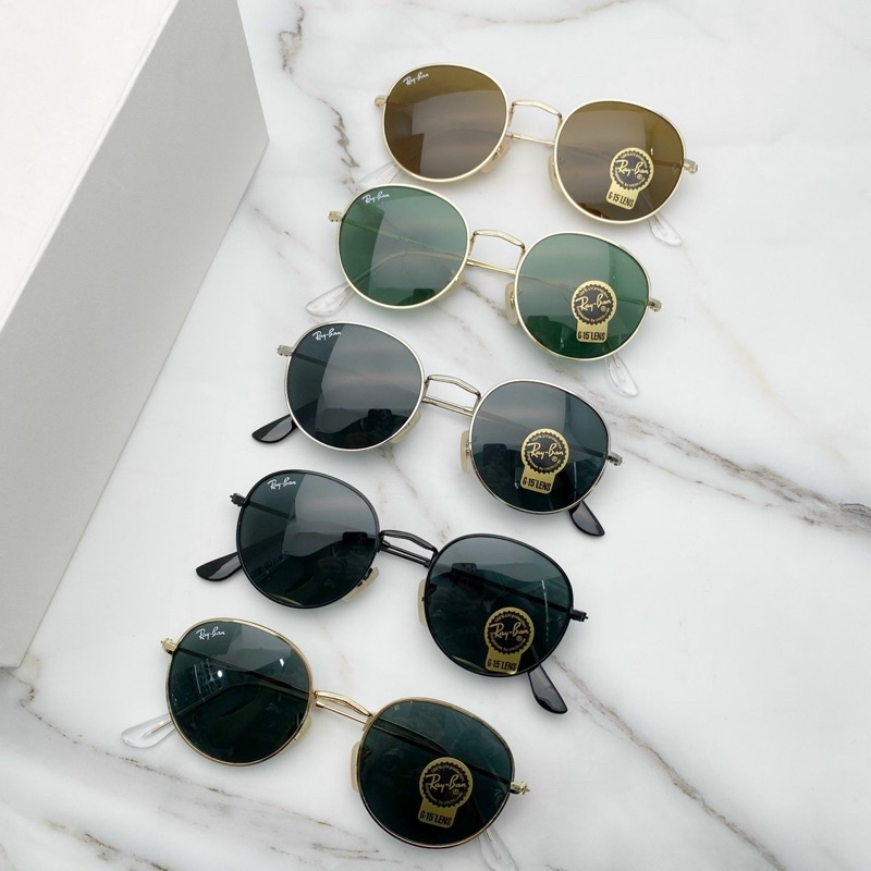 Kính Mát Mắt Tròn Du Lịch