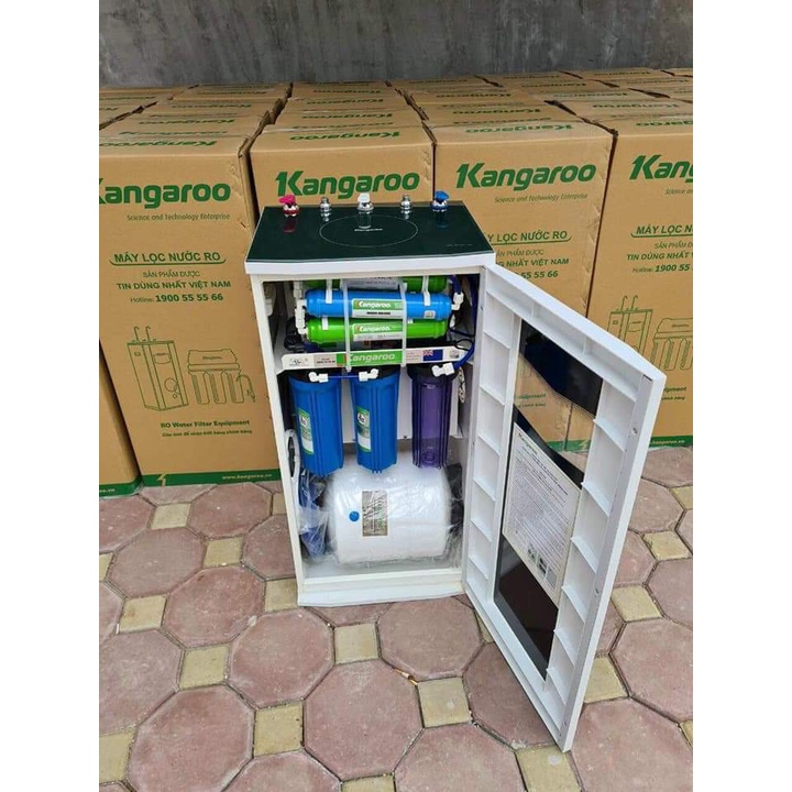 Máy lọc nước RO Kangaroo KG10A3 nóng lạnh 10 lõi - Điện máy Sunmy Hàng thanh lý