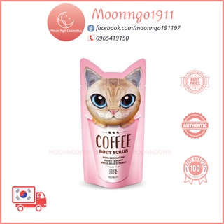 Túi Tẩy Tế Bào Chết Body Chok Chok Coffee Body scrub 200g