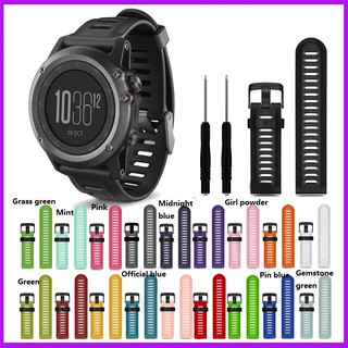 Dây Silicon đeo đồng hồ thay thế cho đồng hồ Garmin Fenix 3 / Fenix 3 HR 26mm