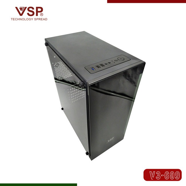 Case VSP V3-609 (Hông trong suốt) hỗ trợ đèn led cực đẹp bảo hành 1 tháng 1 đổi 1