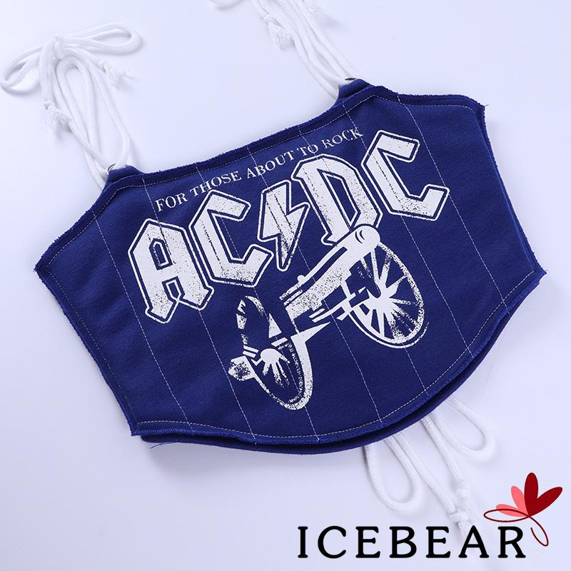 Áo Croptop In Chữ Thời Trang Cho Nữ