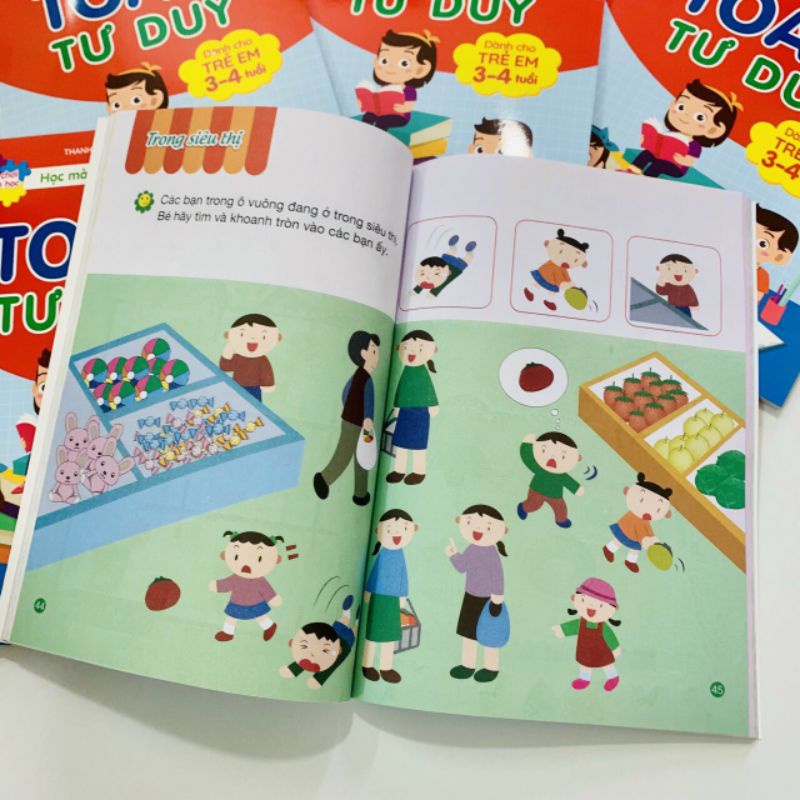 Toán Tư Duy Cho Trẻ Từ 3-4 Tuổi