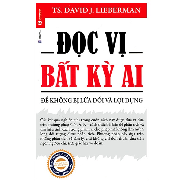 [Mã LIFEB04ALL giảm 10% tối đa 15K đơn 0Đ] Sách - Đọc vị bất kì ai: Để không bị lừa dối và lợi dụng